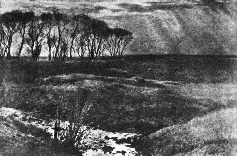Ил. 1.2. А. Горслей-Гинтон (Англия). Солнце и дождь. 1908